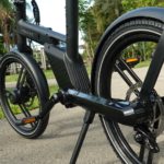 Электрический велосипед с карданным валом? Honbike запускает футуристический японский складной  байк.